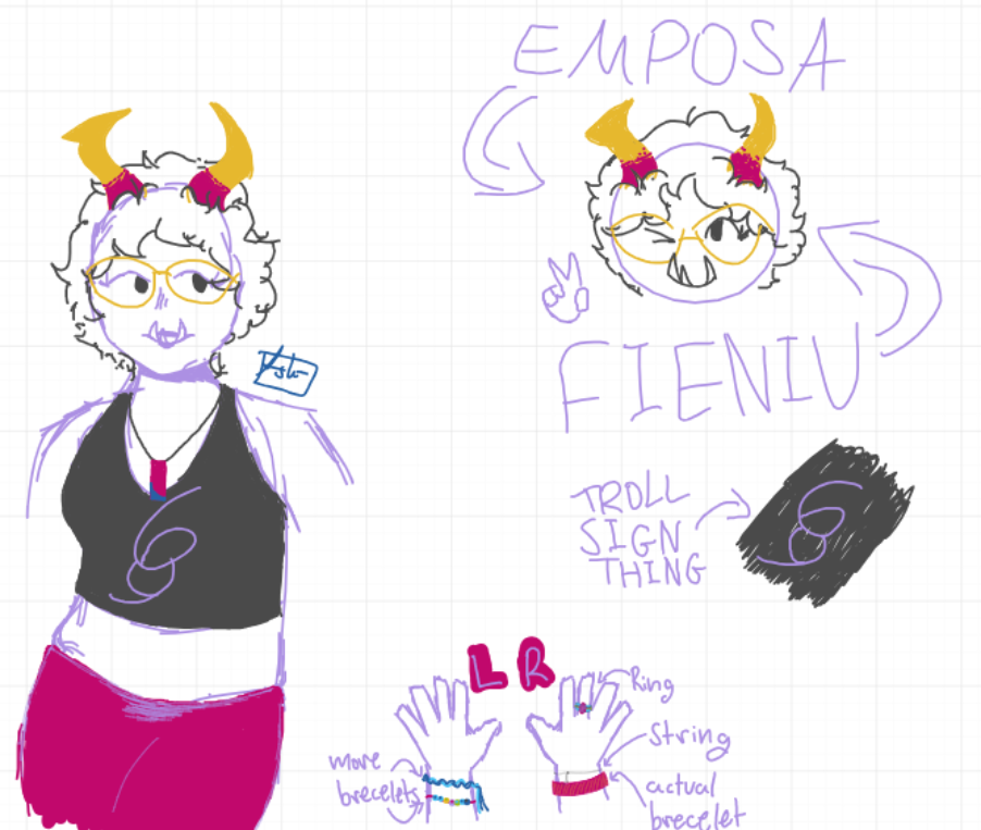 fantroll! her names emposa and i love her :3